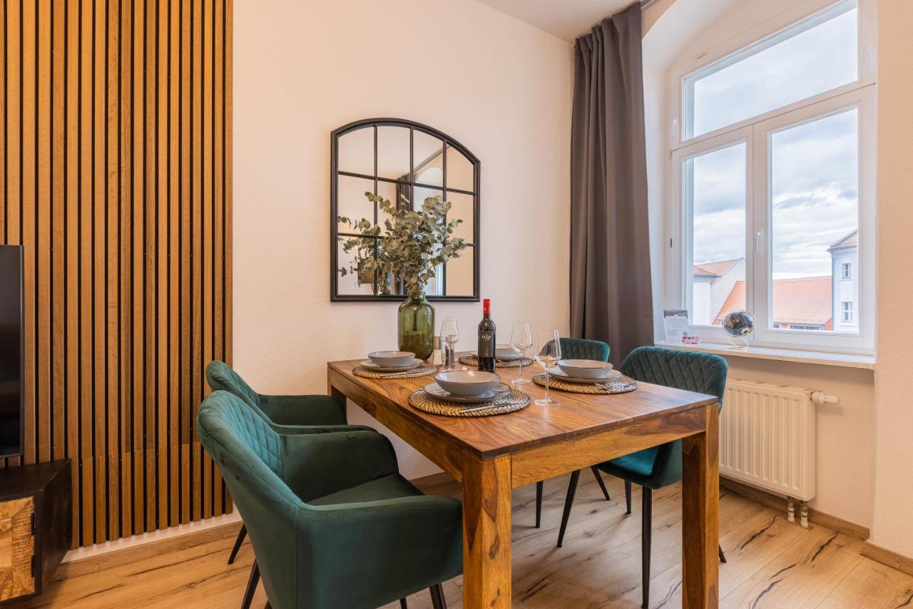 Fynbos Apartments Theaterblick, Historisch & Stilvoll, Parkplatz Meissen Exterior foto